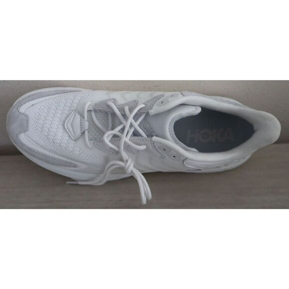 Hoka One One F27224D Men 11.5 Women 12.5 White Nimbus Cloud Clifton LS Shoe main image 5